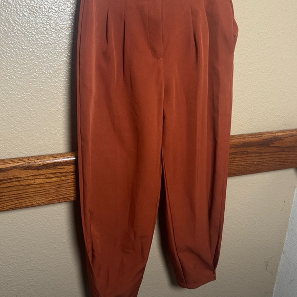 Rust Orange Trousers - Picture 2 of 2